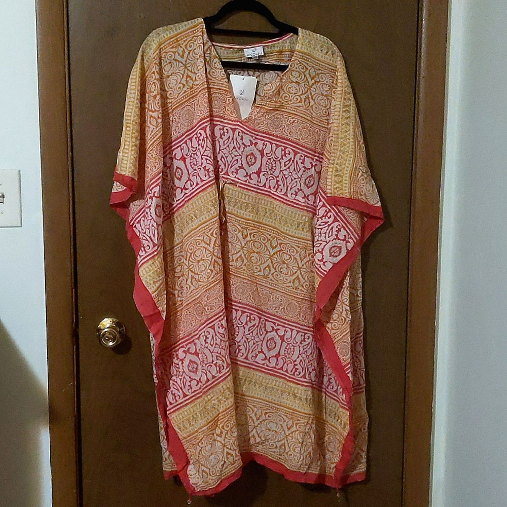 Anokhi Tie Kaftan Tunic
